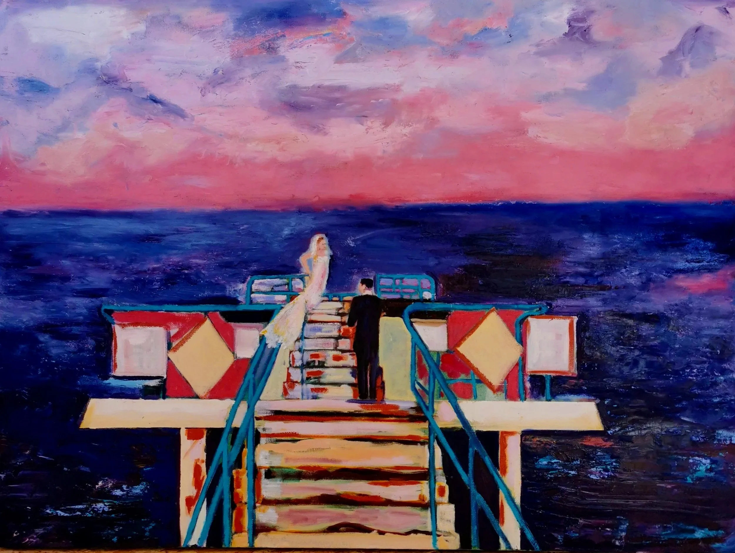 The wedding day 
Oil on canvas
100 cm x 70 cm
Oil on canvas
