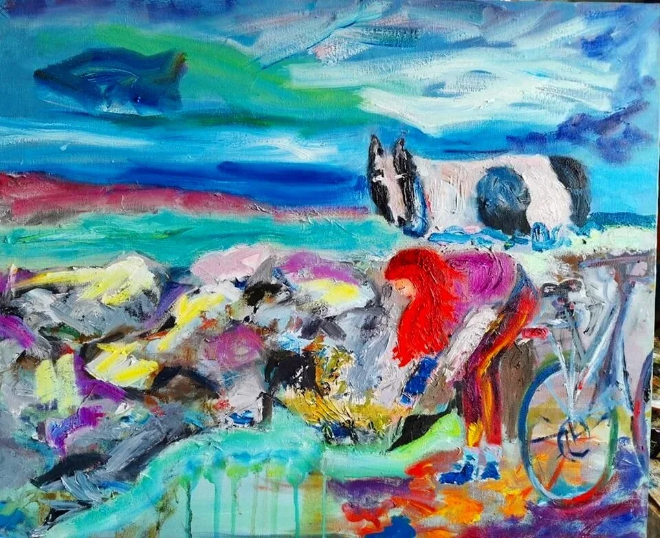 Deirdre in Inishmore
 