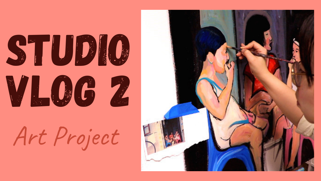 STUDIO VLOG/ Art Project of Childhood Memory of 80s &amp; 90s in China (2)