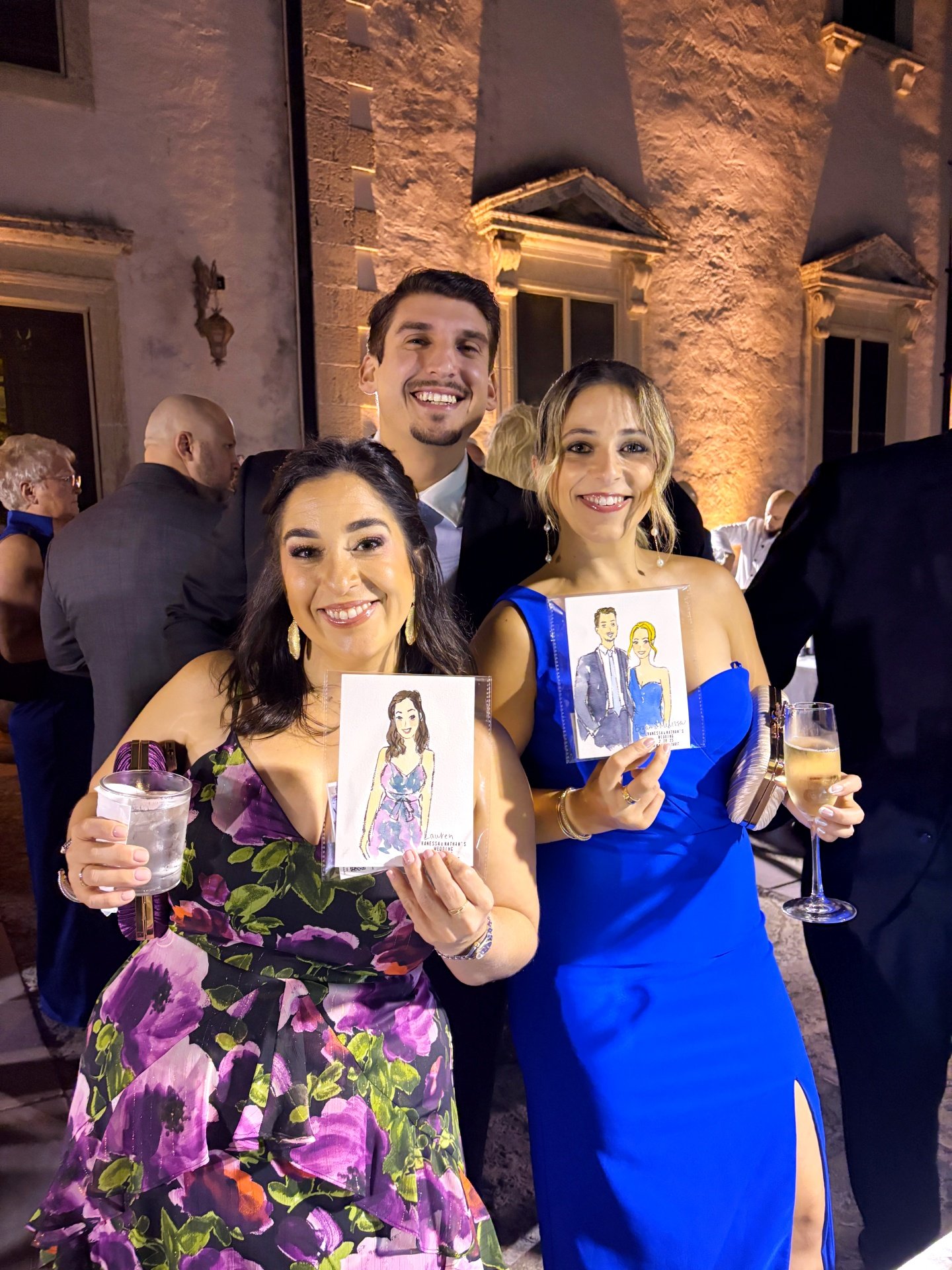 live guest portrait wedding .jpg