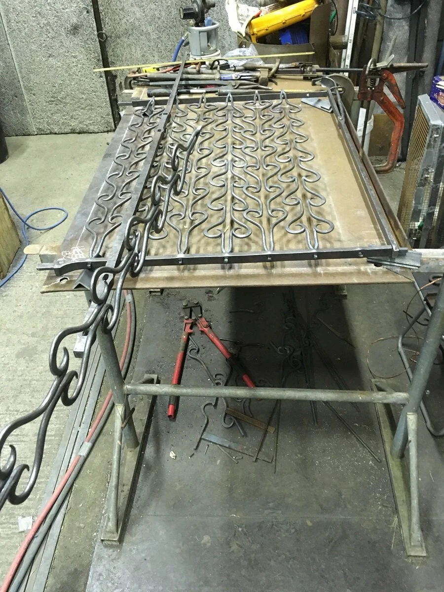 final adjustments and pre- assembly clean up. 