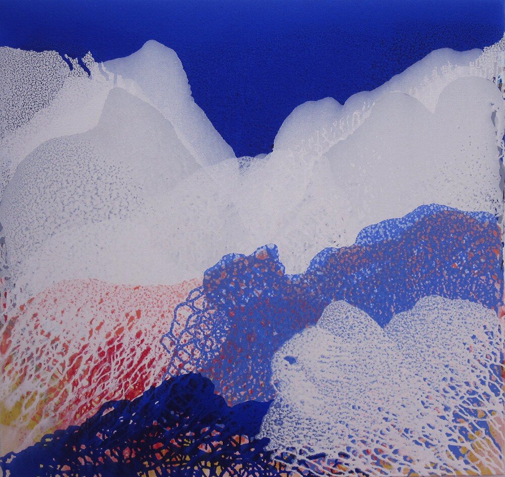 Maggie Jones, Up in the Clouds I, oil on canvas