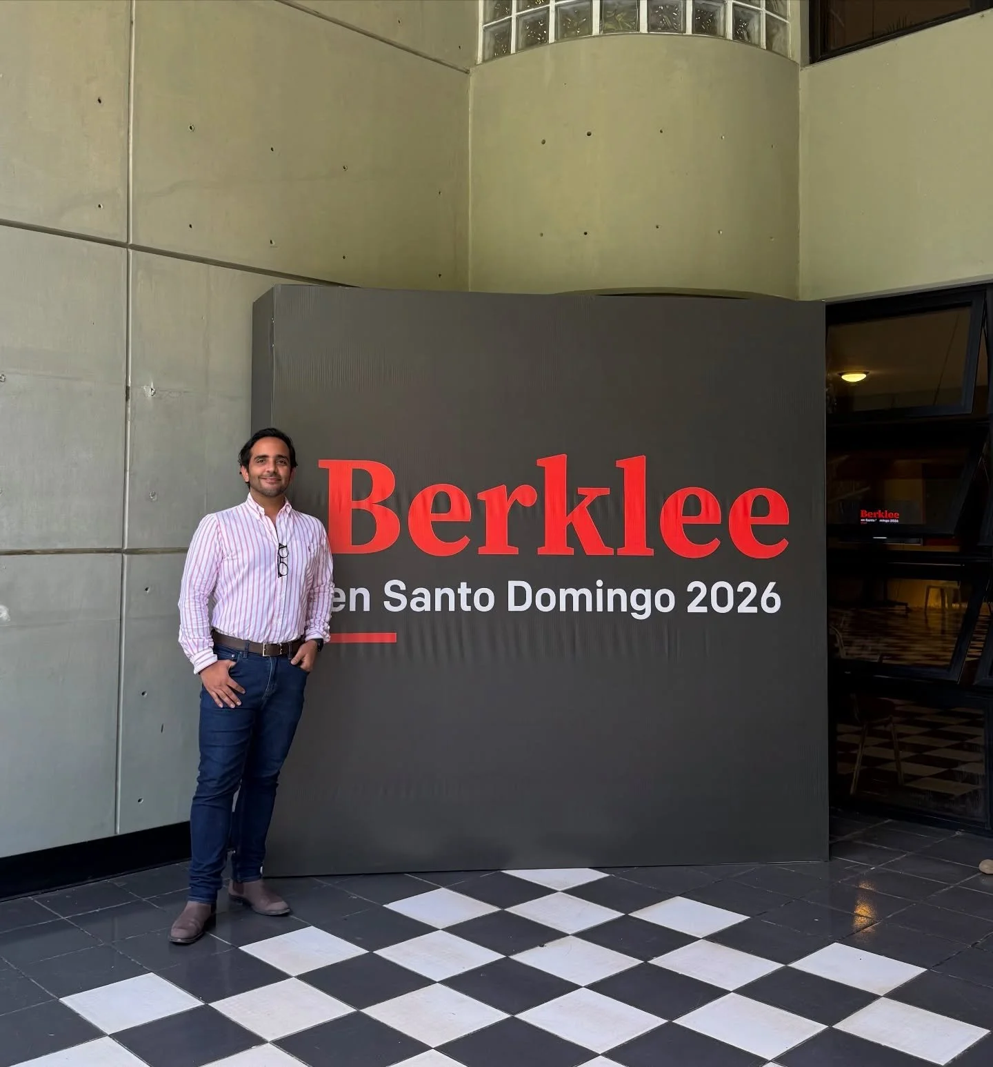 So excited to witness all the activity and the incredible enthusiasm of the kids participating in the classes offered through Berklee Santo Domingo, brought by my colleagues from Berklee College. The energy has been truly inspiring.

I&rsquo;m very m