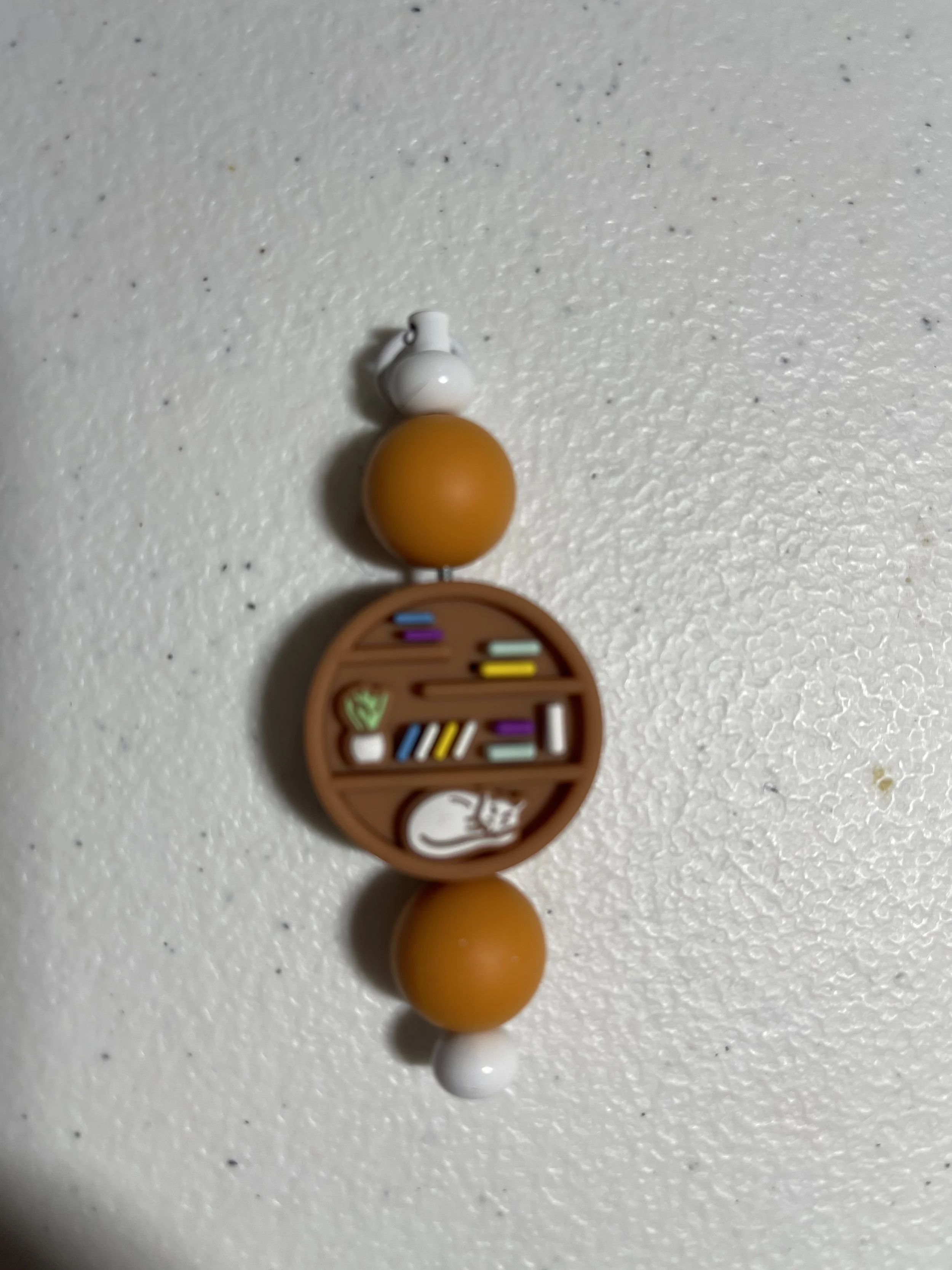 Orange Bookshelf
