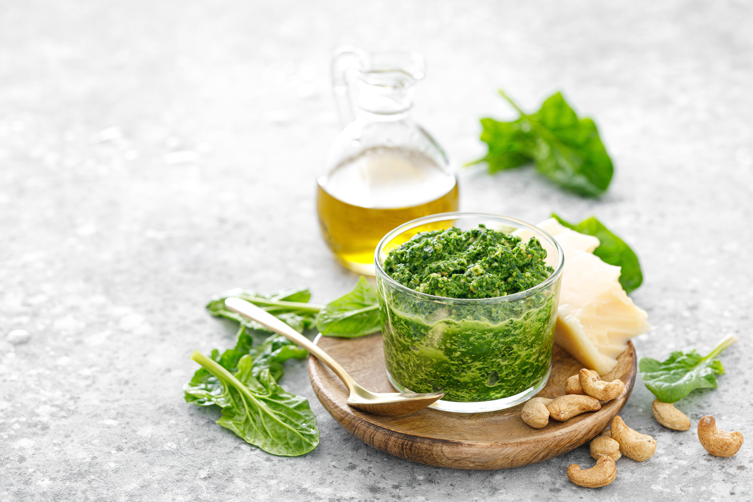 Vegan (or non-vegan) pesto