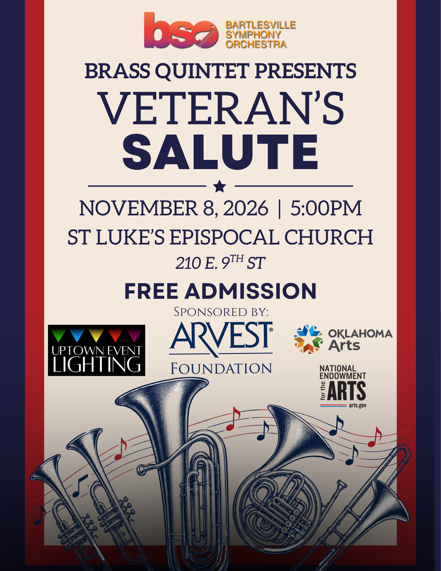 BSO Brass Quintet Presents: Veterans Salute