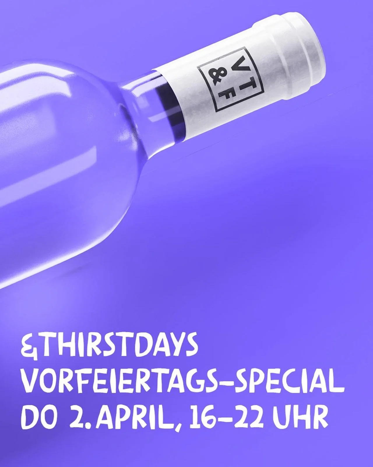 Friends, diese Woche feiern wir bei &amp;thirstdays ein kleines Vorfeiertags-Special. 🥂

Hier treffen sich Stammg&auml;ste und neue Gesichter. Freundinnen nach Feierabend. Nachbarn, die sich mal l&auml;nger unterhalten. Menschen, die einfach Lust au