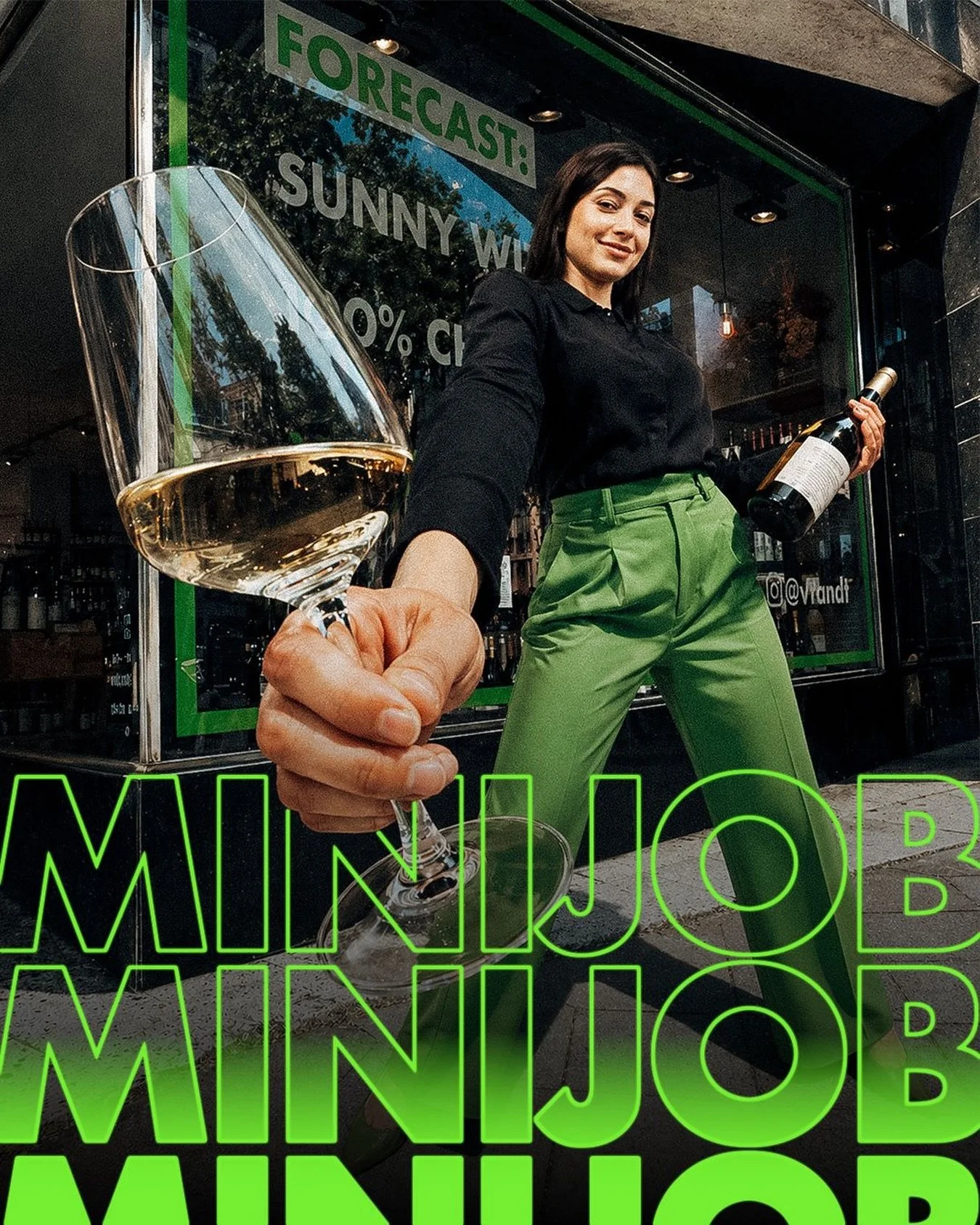 Friends, wir suchen Verst&auml;rkung. ❤️🍷

Du liebst gute Weine, entspannte Abende, nette Menschen und hast Lust, Teil unseres kleinen Teams in der Pempelforter Hood zu werden? Dann k&ouml;nnte das hier dein neuer Nebenjob sein.

Wir suchen ab sofor