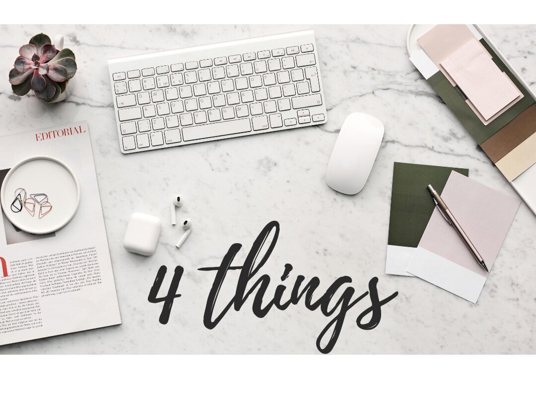The four things I am loving the most right now