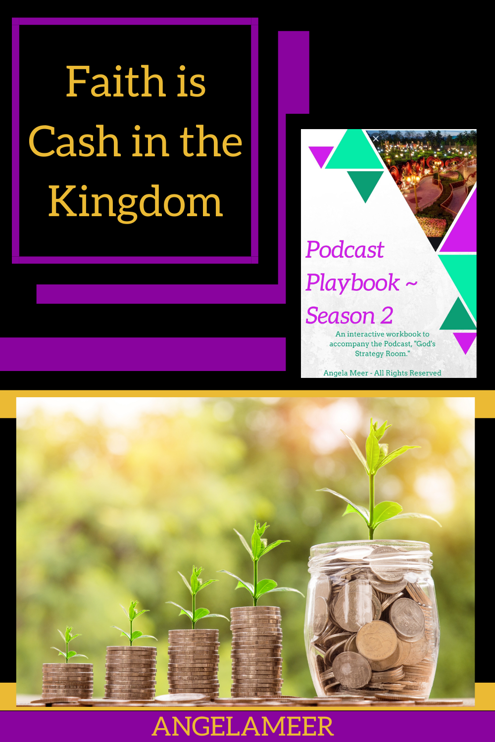 Faith is cash in the kingdom - spiritual wealth principles