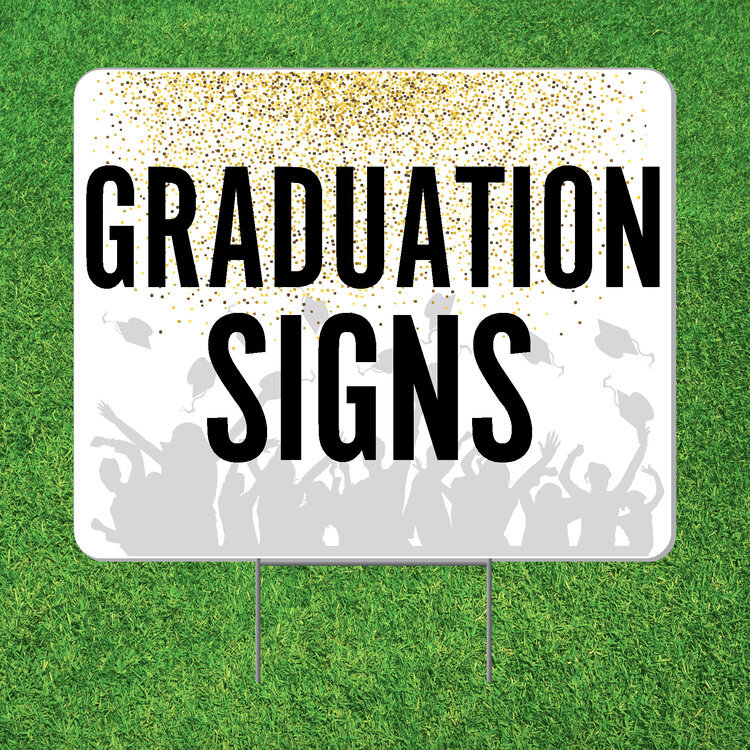 Graduation Lawn Signs