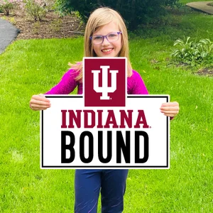 Indiana University Bound Lawn Sign — Custom Lawn Sign