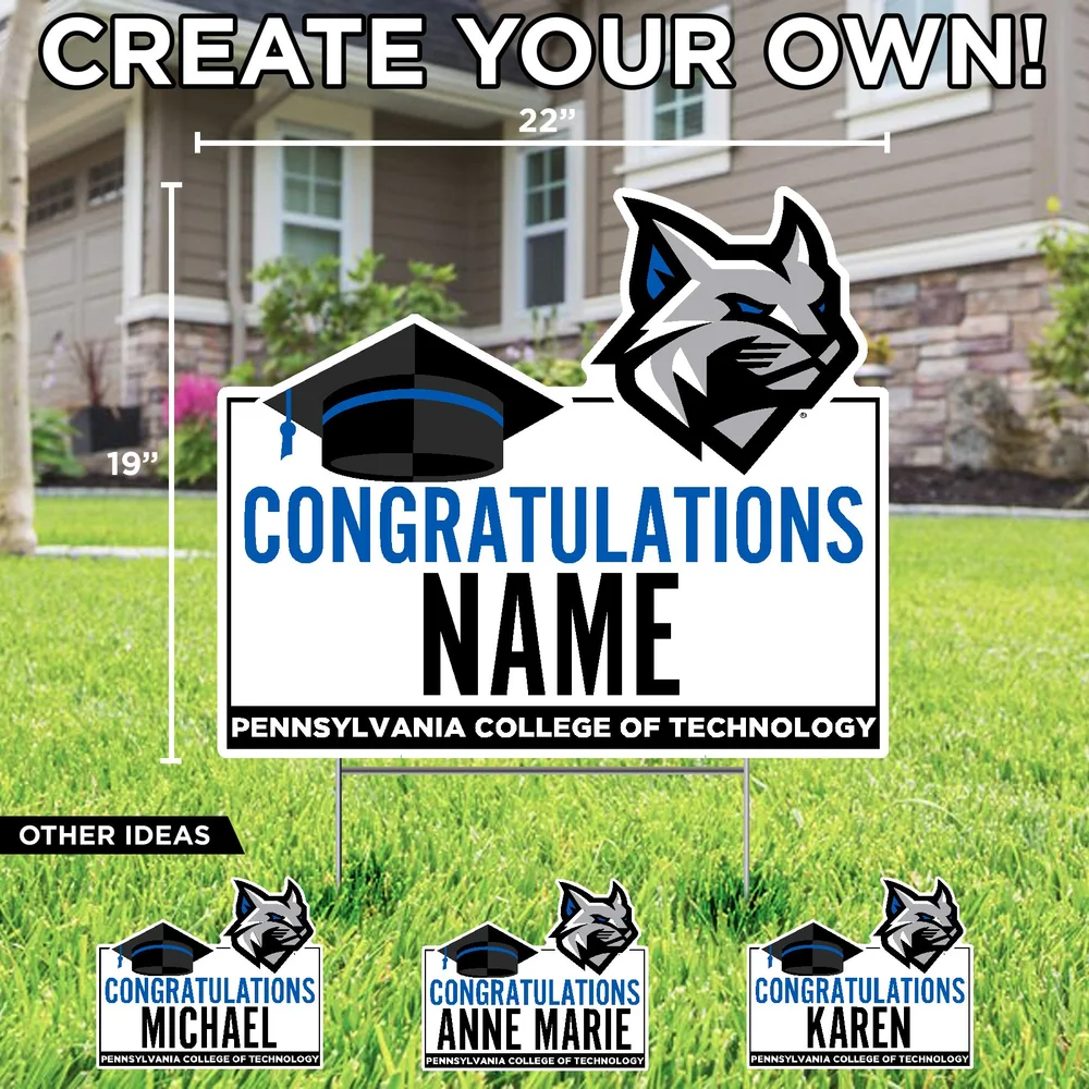Pennsylvania College of Technology — Custom Lawn Sign