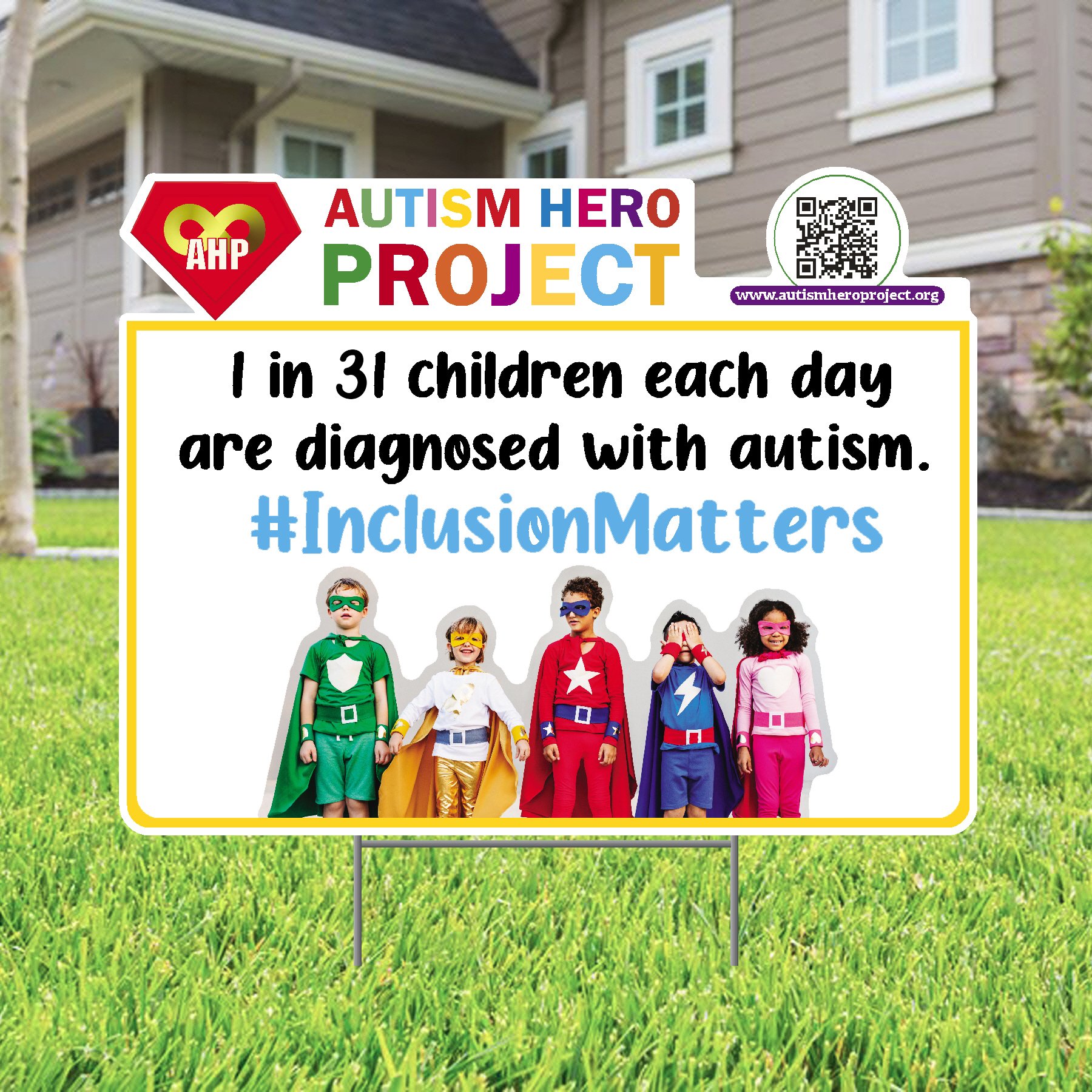 INCLUSION MATTERS LAWN SIGN