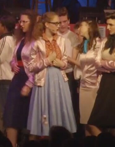 Here is one of them being worn by one of the supporting roles.