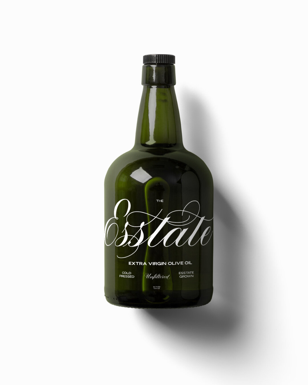 Branding, packaging, and collateral concepts for The Esstate by Studio Cadette.