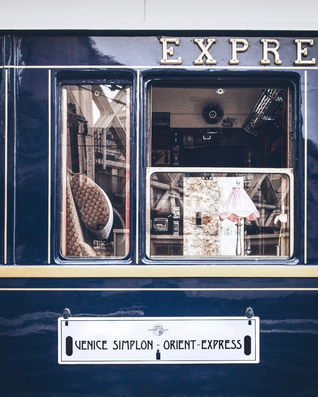 Climb aboard for a legendary journey on the Venice Simplon Orient Express, traveling between Venice and Paris, two of Europe's most romantic cities. Today, we celebrate this unforgettable project from the unparalleled Violaine &amp; J&eacute;r&eacute