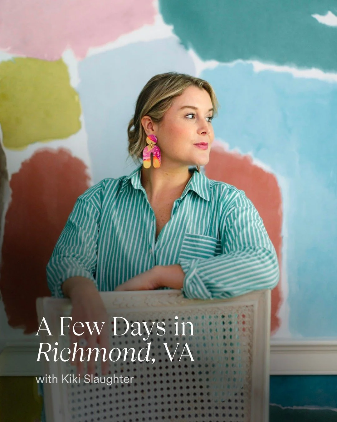 In our A Few Days In&hellip; series, we explore how influential voices in design spend time in the places that shape them. Today, we step into the world of Kiki Slaughter, the Richmond-based abstract painter whose work feels as alive as the gesture t