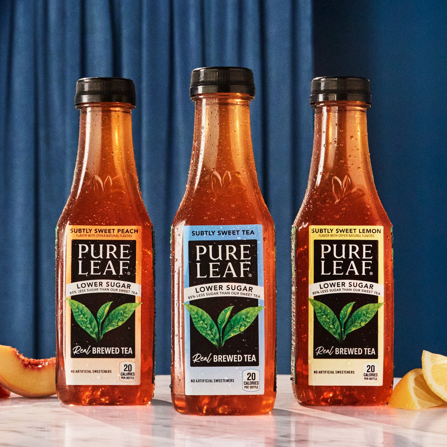 PURE LEAF LOW SUGAR REAL BREWED ICED TEA :: BEVERAGE PRODUCT PHOTOGRAPHER  AUSTIN + LA + DEN + CHI :: Leslie Grow Professional Food, Beverage &  Product Photographer in Austin, serving clients