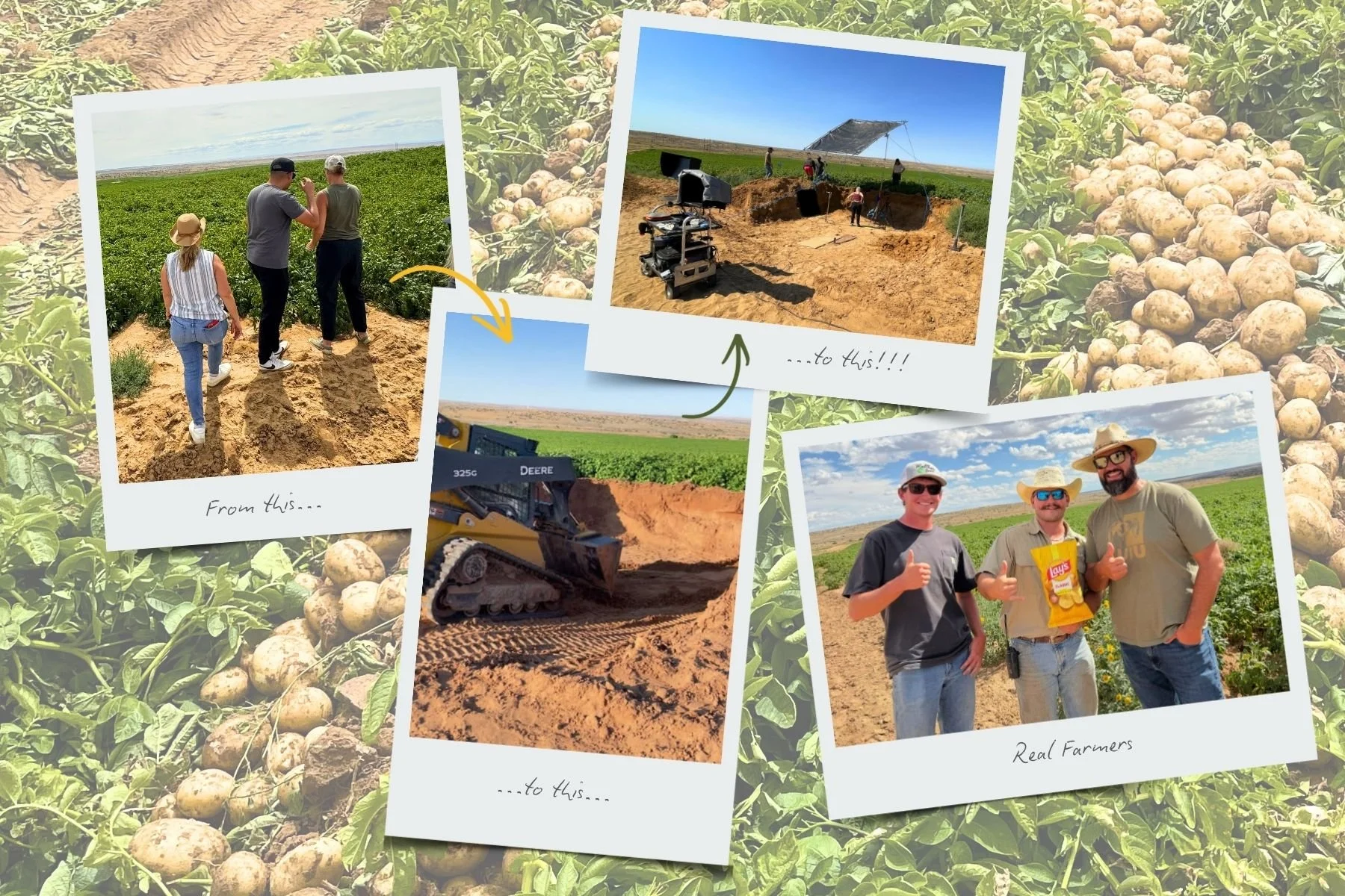 Behind the scenes from the Lay’s Rooted in Real location shoot