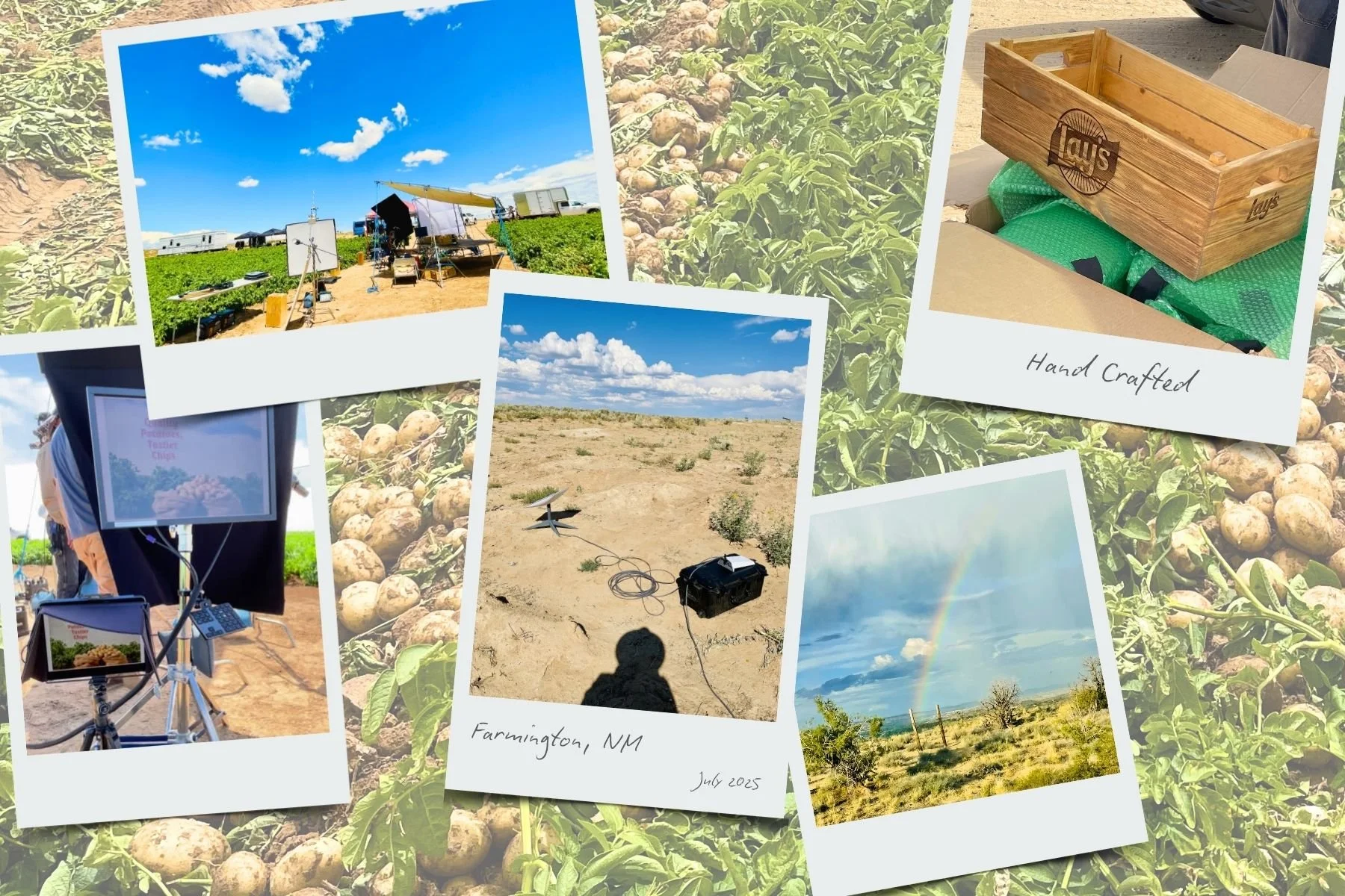 On-location production for Lay’s Rooted in Real