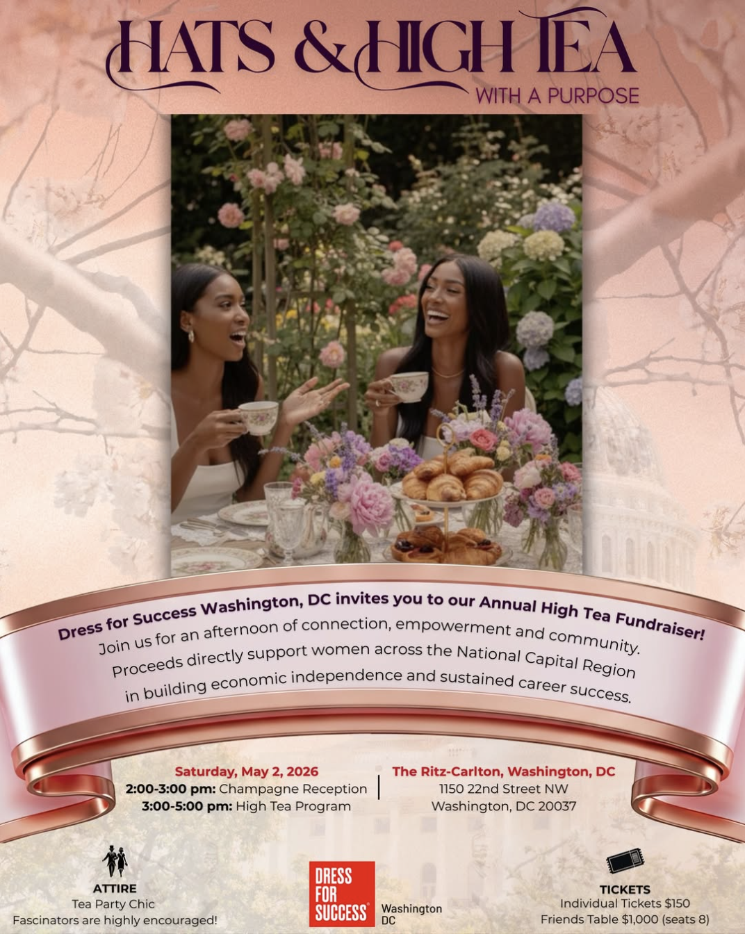 Hats and High Tea with a Purpose