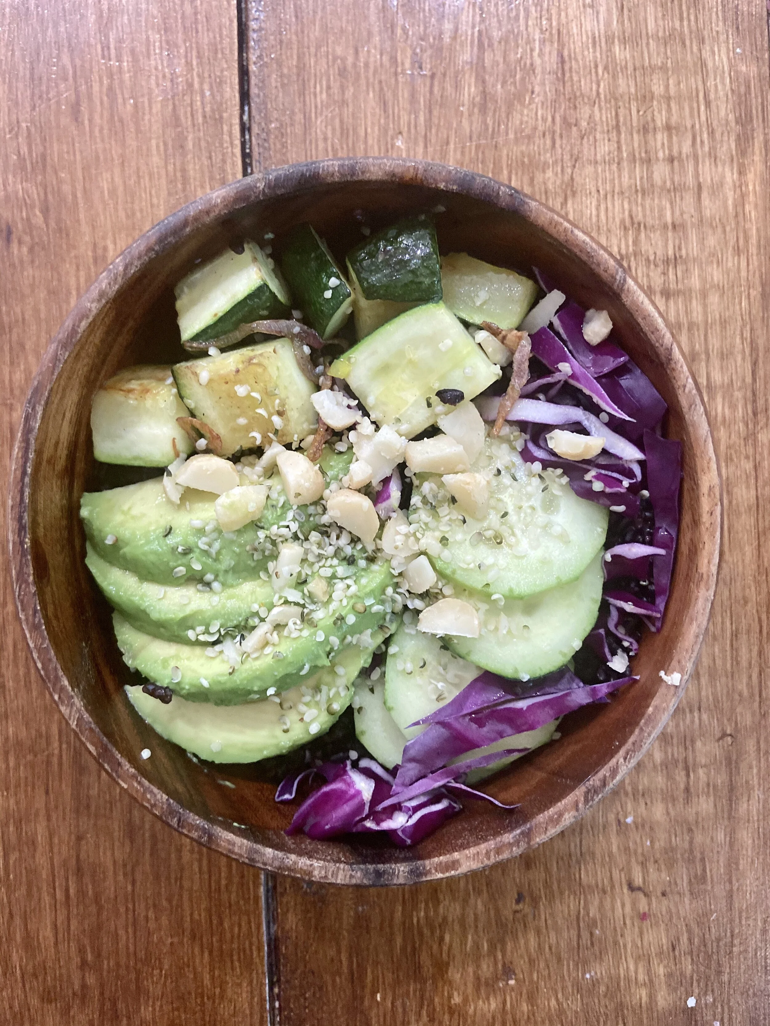 Black Rice Buddha Bowl