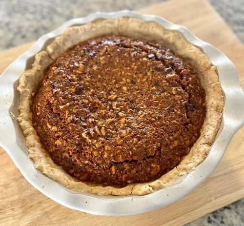 Chocolate Walnut Pie