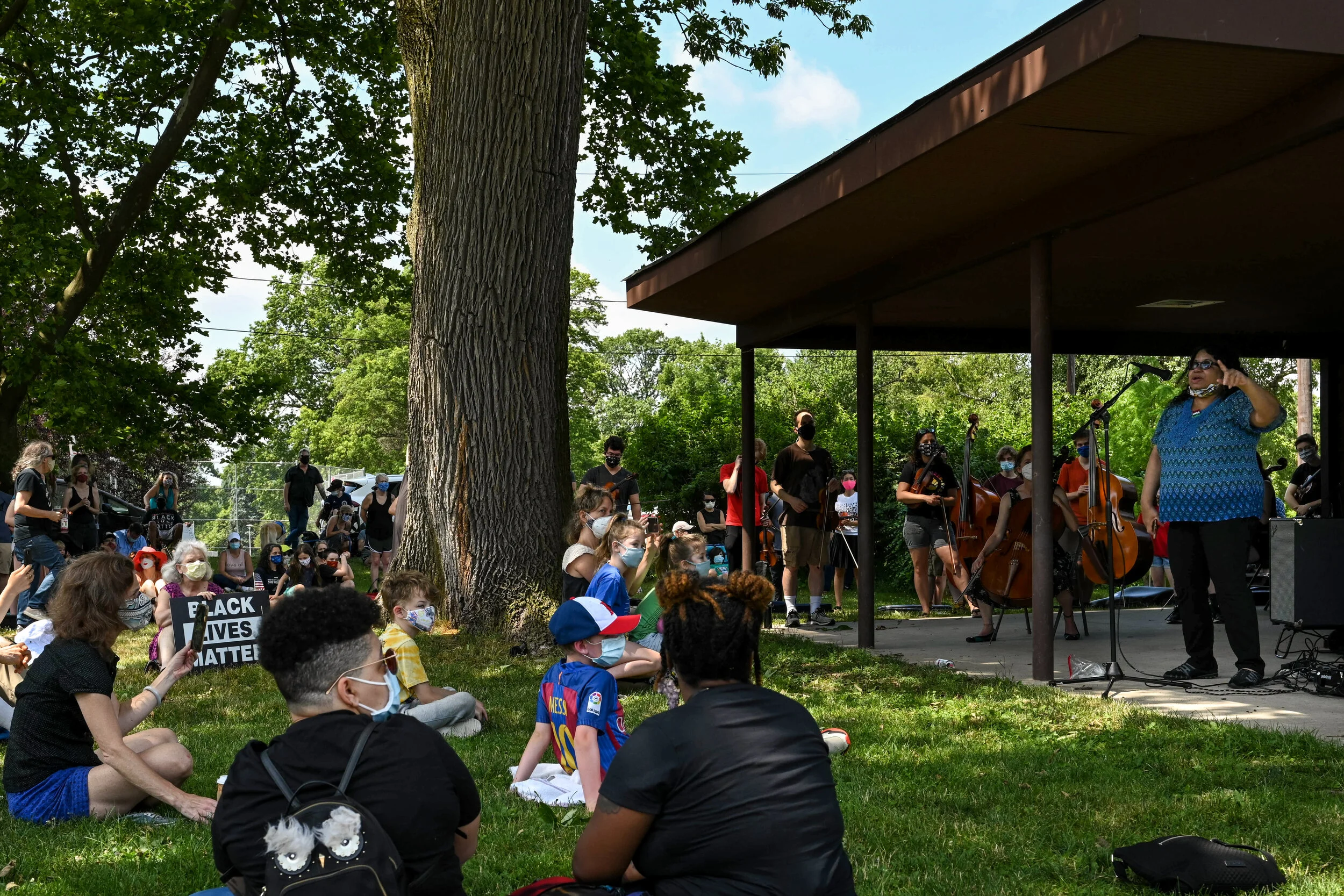 July 4th Violin Vigil Honors Elijah McClain