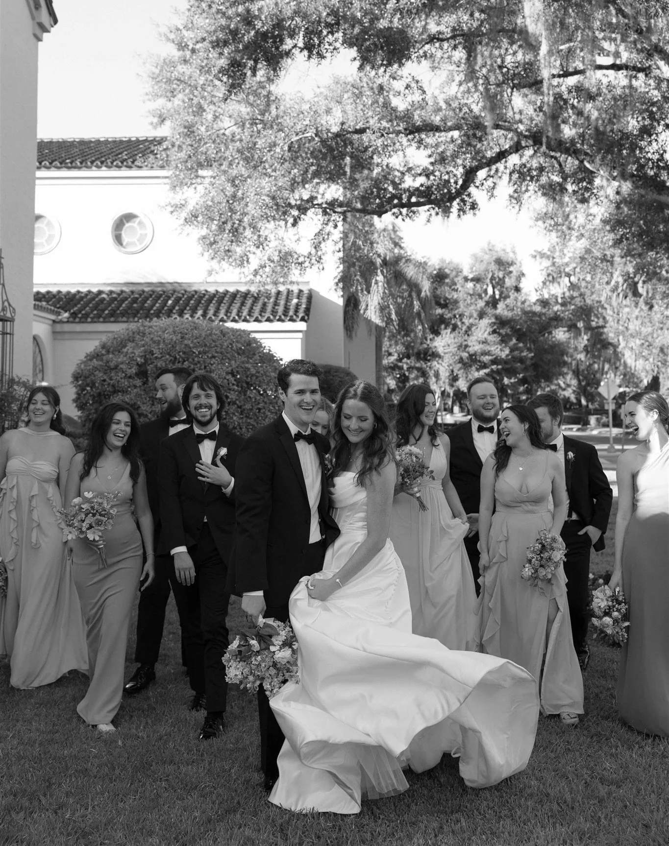 Such a full circle moment photographing Meredith + Reid&rsquo;s wedding day! I&rsquo;ve known Meredith since we were both in high school, and she was the most joyful bride (last photo is a perfect example!)🥰 So thankful to get to photograph so many 