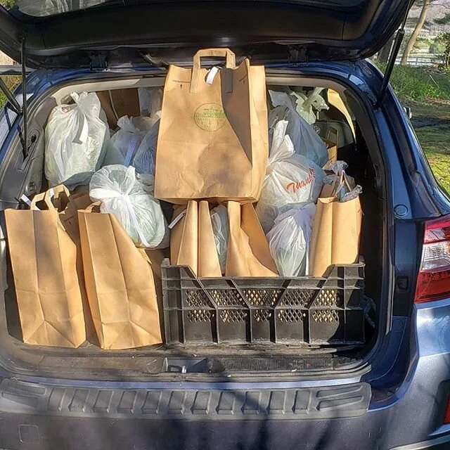 Packed full!  Headed to the @beaconfarmersmarket. Thank you so much Beacon! #marketgarden #community #localfood #hudsonvalleyfood