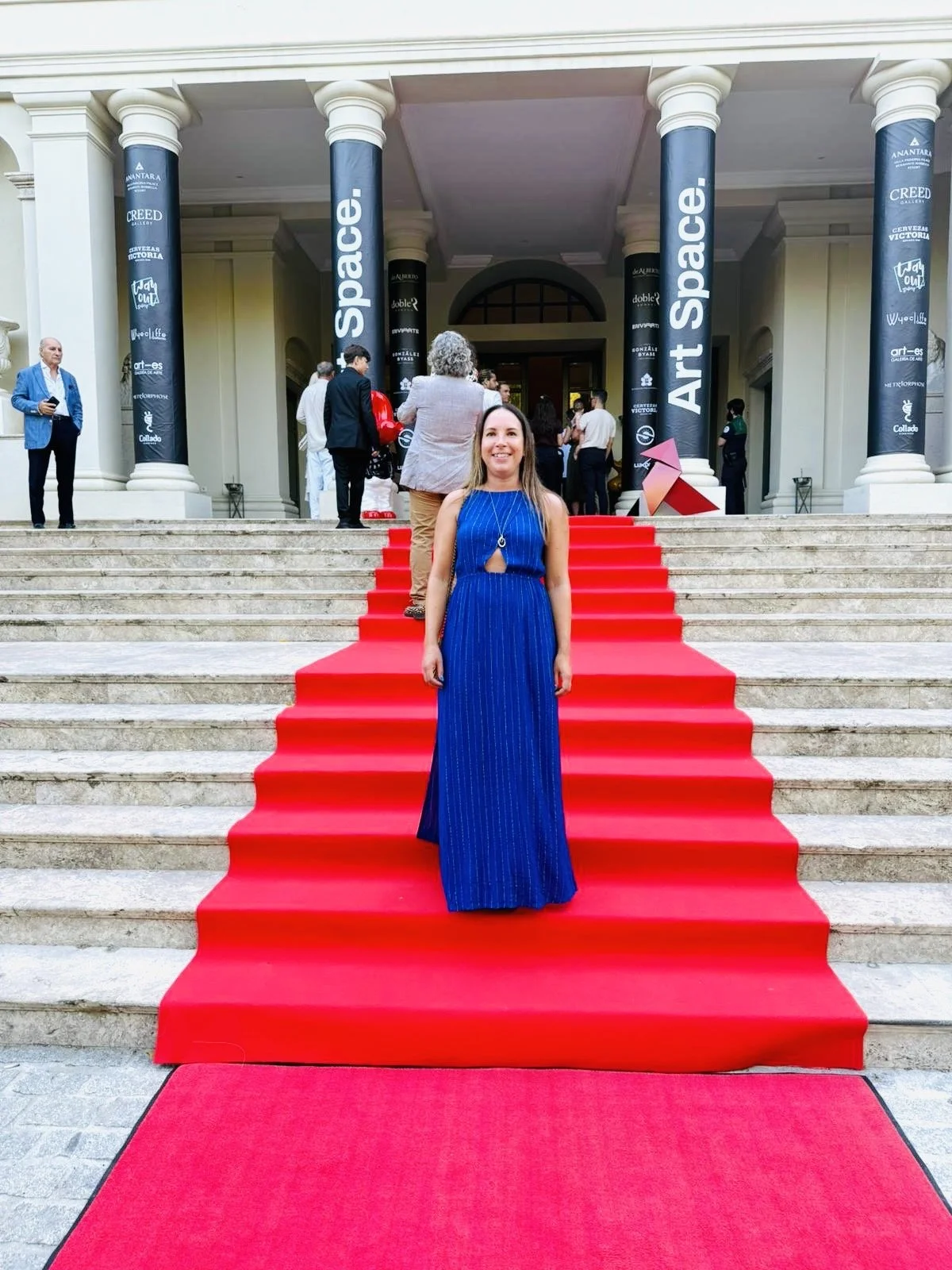 A Red Carpet Moment: My Marbella Art Fair Experience