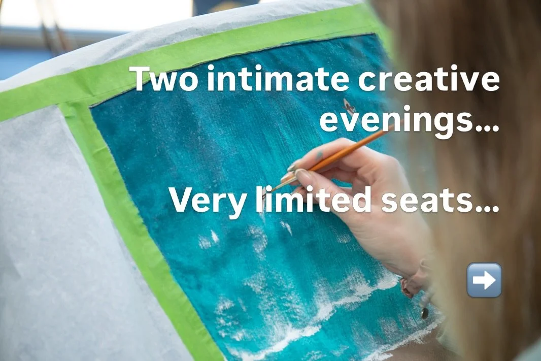 When was the last time you gave yourself space to make something?

In collaboration with @agweres I&rsquo;m opening the studio @lanteaguestudios for two intimate evenings this May and July - designed for people who want something slower, more thought