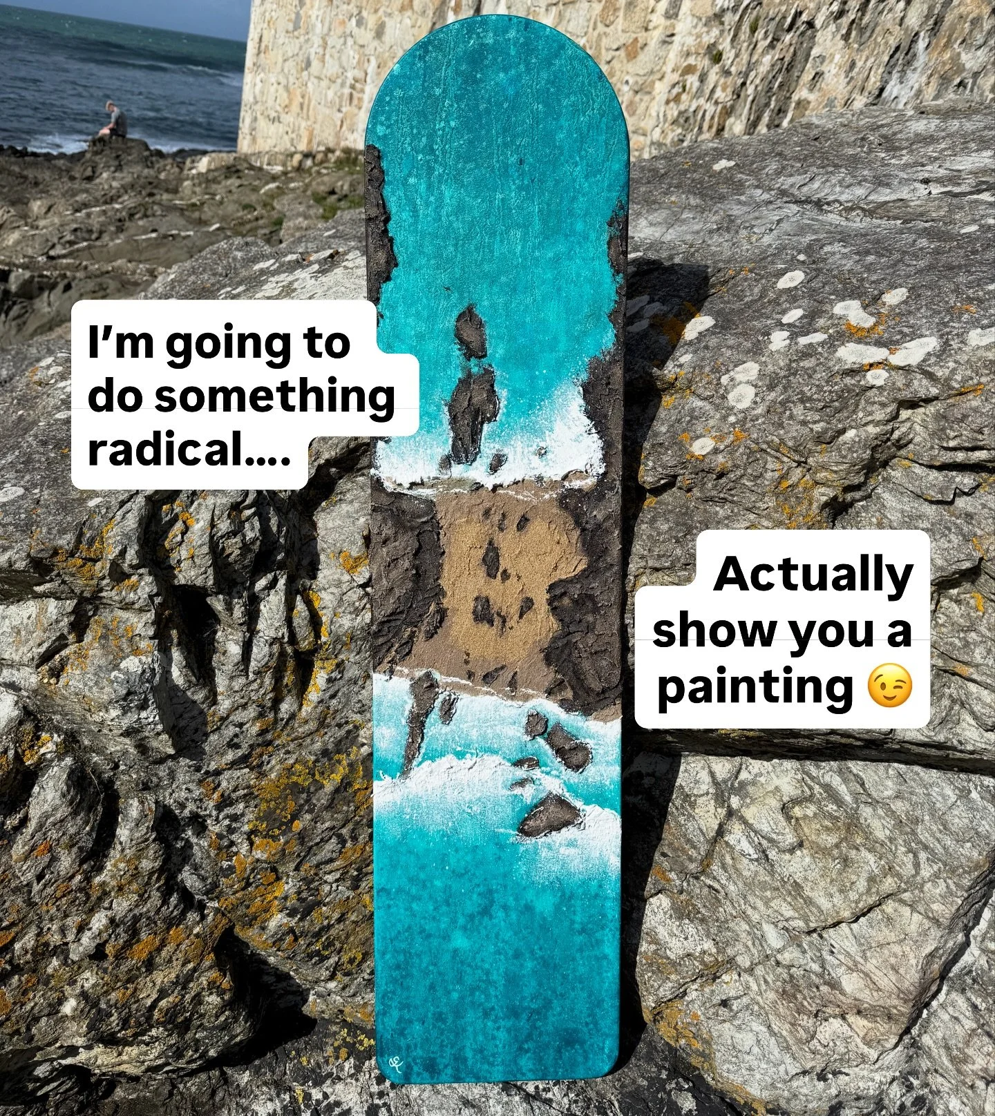 Kynance Cove, Cornwall - but not as you usually see it.

Not the crowds, the noise, or the rush of summer&hellip;but that quieter moment, when the tide is at the perfect point and everything feels peaceful, quiet, just you and the ocean.

This piece 