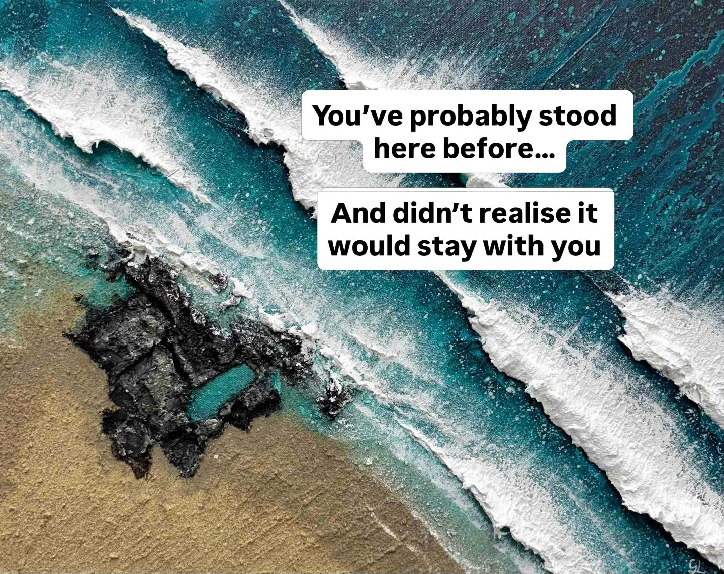 There&rsquo;s a moment at Perranporth beach when the tide drops&hellip;and the tidal pool quietly reveals itself.

For a few hours, it becomes something completely different - a still, sheltered space carved out of a wild rock formation.

Then the se