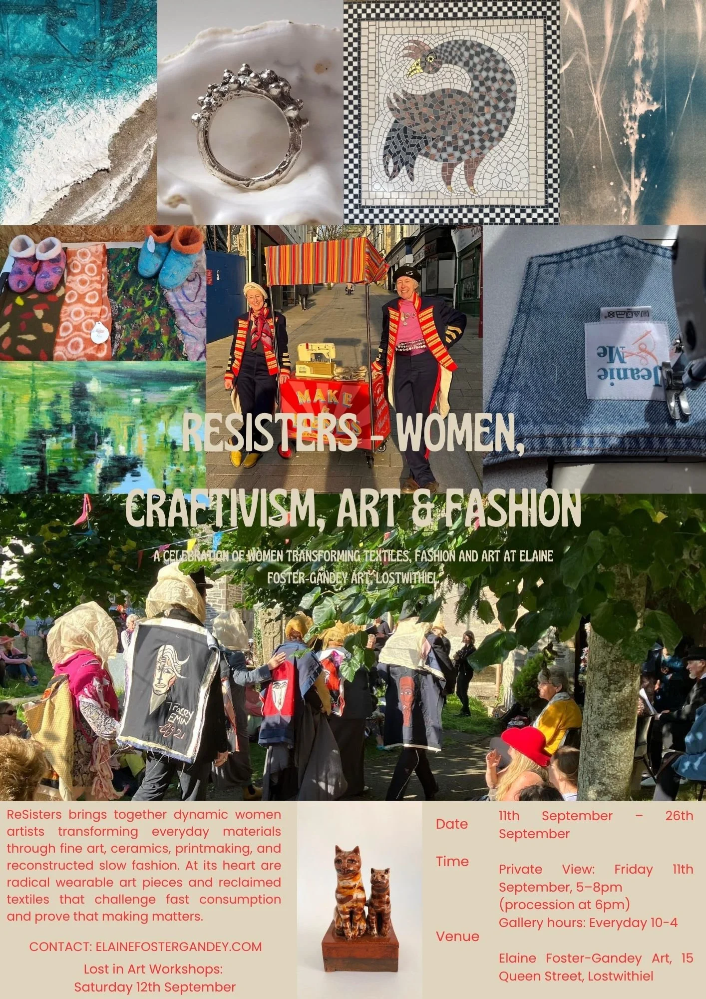 From Fashion to Fine Art: How Textiles Found Their Way Into My Work