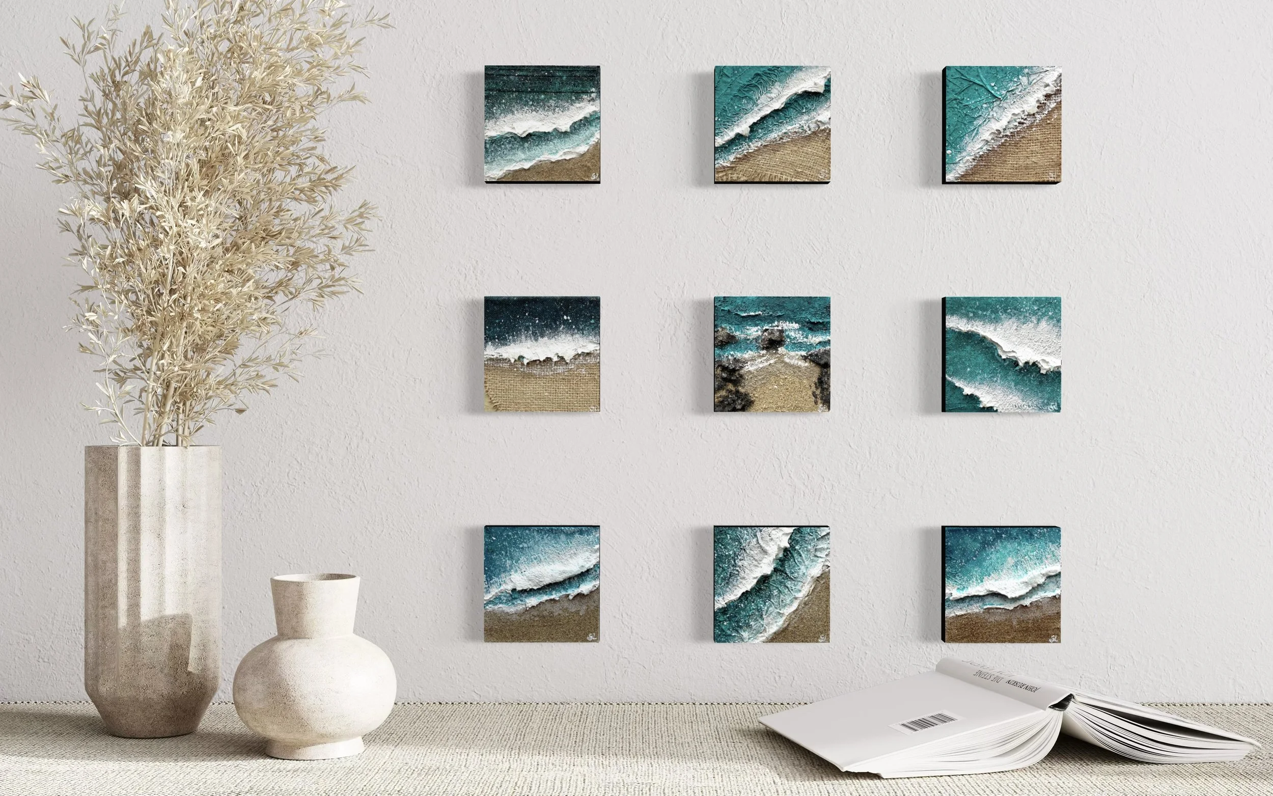 Small Art, Big Impact: Why My Mini Seascape Paintings Deserve a Place in Your Home