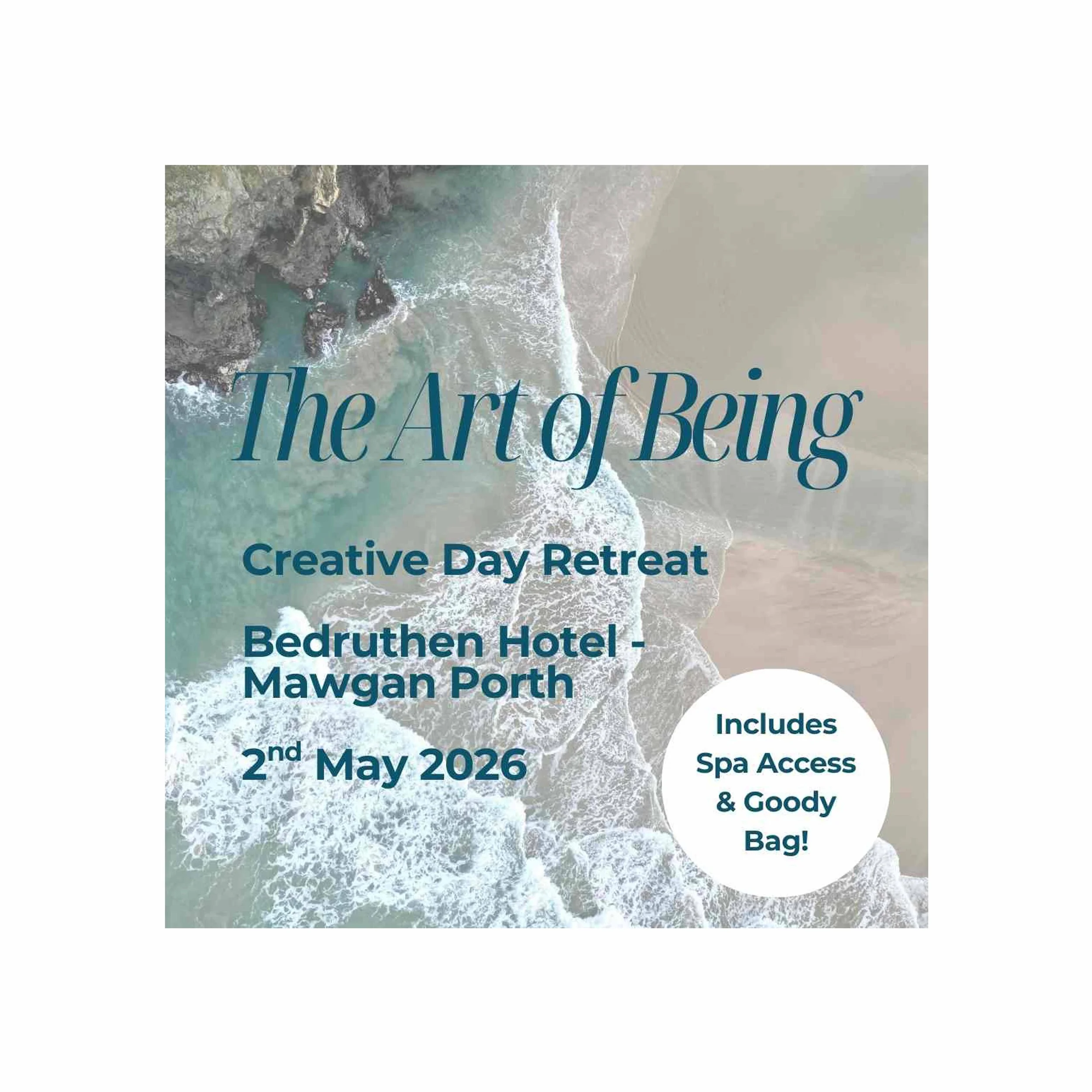 The Art of Being: Creative Wellbeing Day Retreat - Bedruthen Hotel & Spa - 2nd May 2026