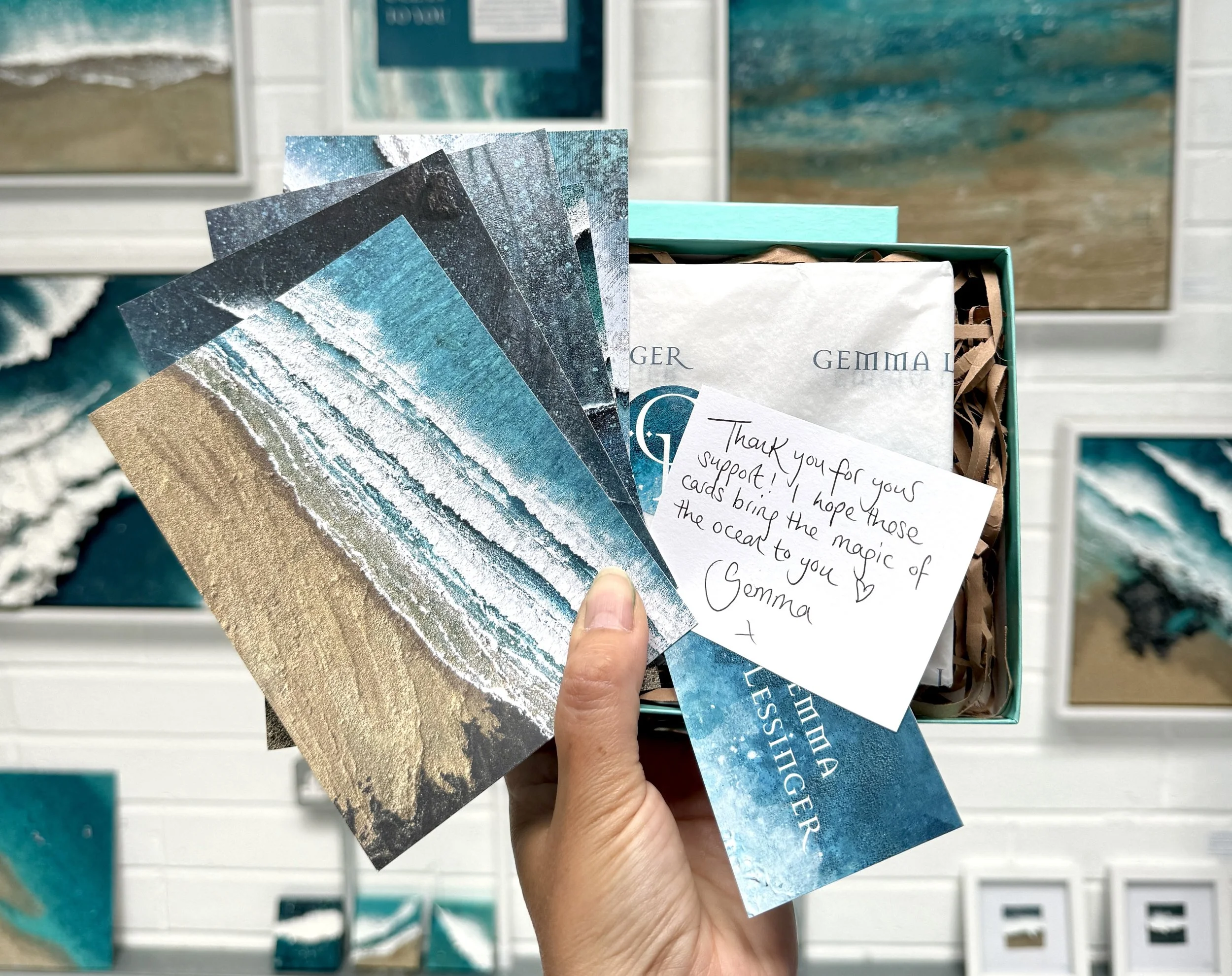 Postcards from the Coast_set in studio.JPG