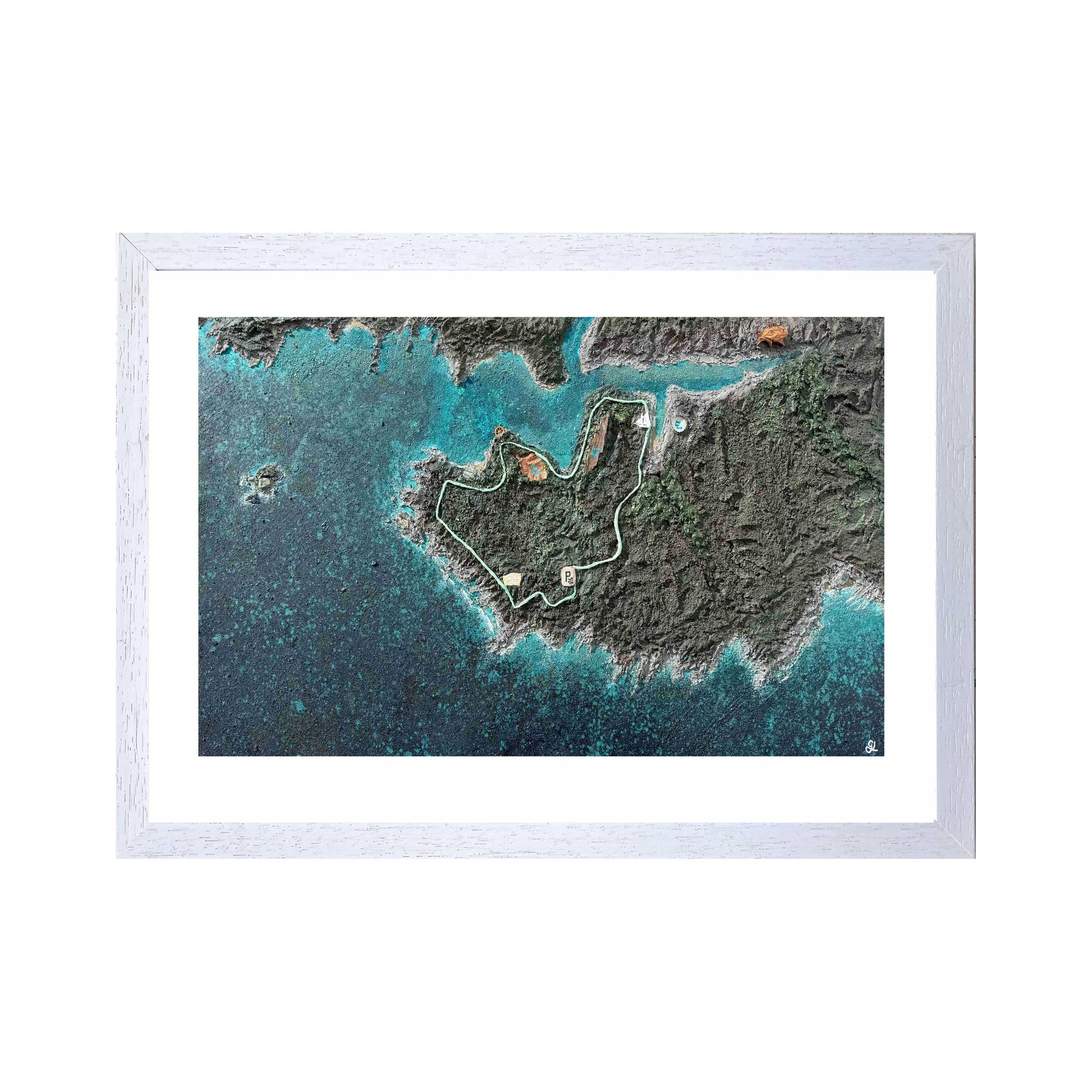Repurposed route Noss Mayo_print_whtefrme.jpg