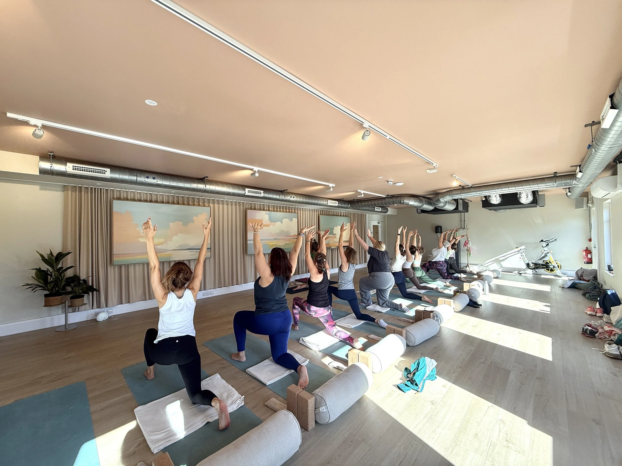 Participants at The Art of Being creative retreat by the sea