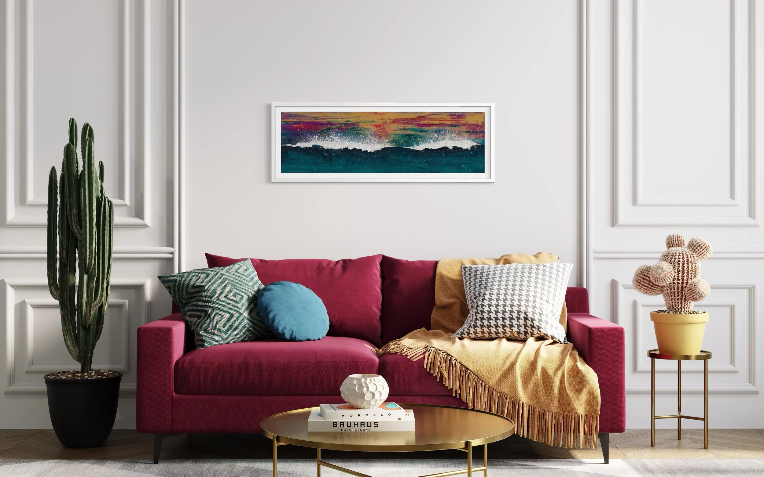The Last Light print in situ.JPG