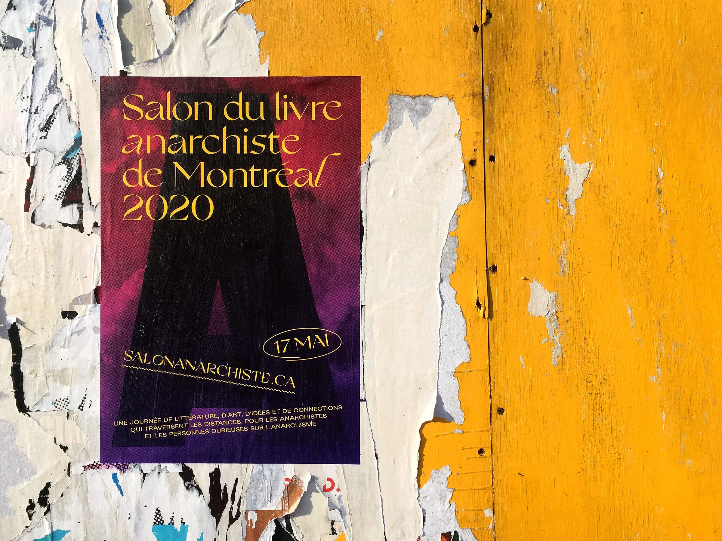 Montreal Anarchist Bookfair 2020 Poster