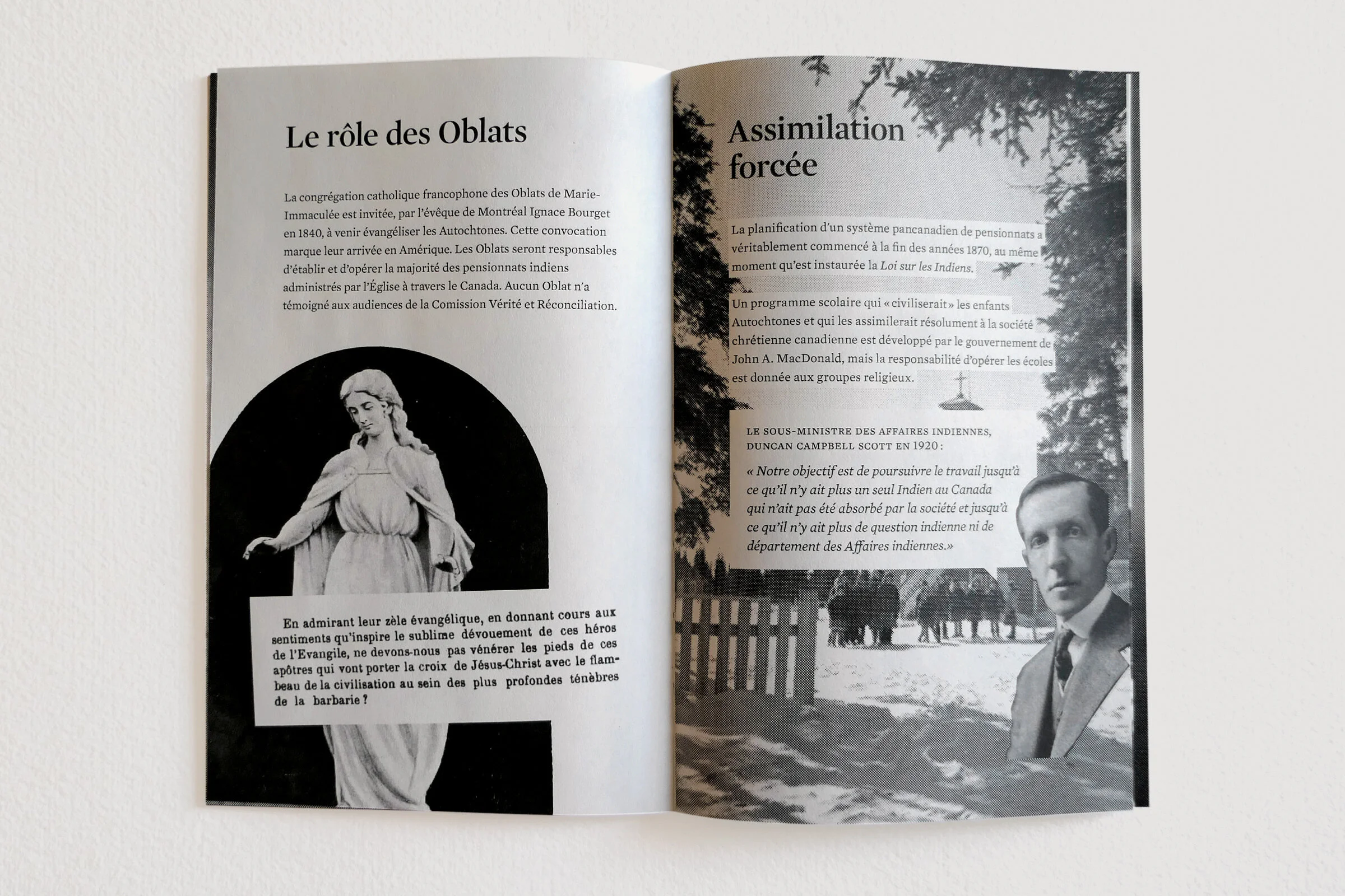 Les pensionnats indiens au Québec