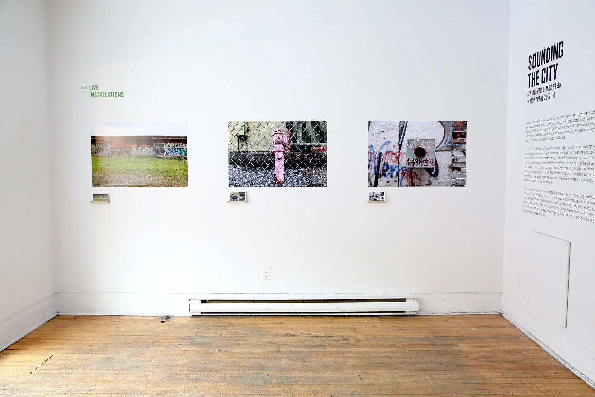 Sounding the City Exhibition