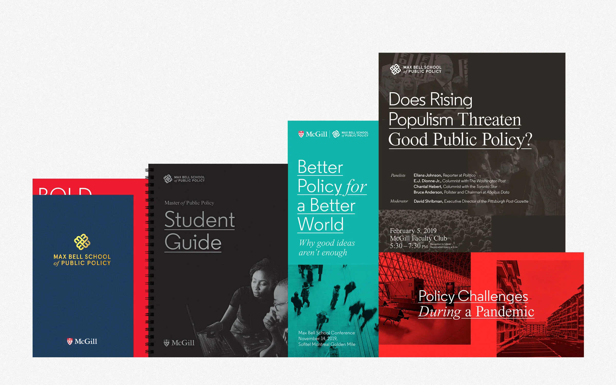 Max Bell School Visual Identity