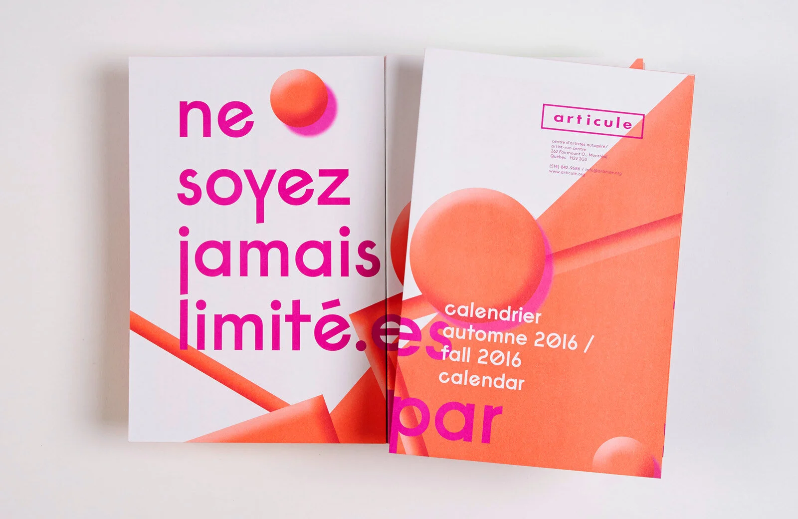 Articule Calendar 2016