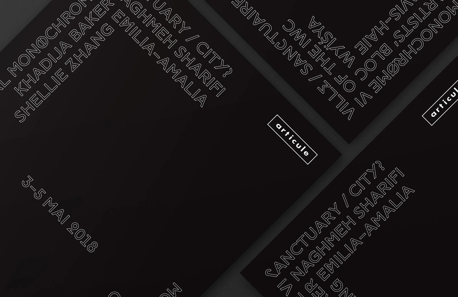 Articule Montreal Monochrome VI