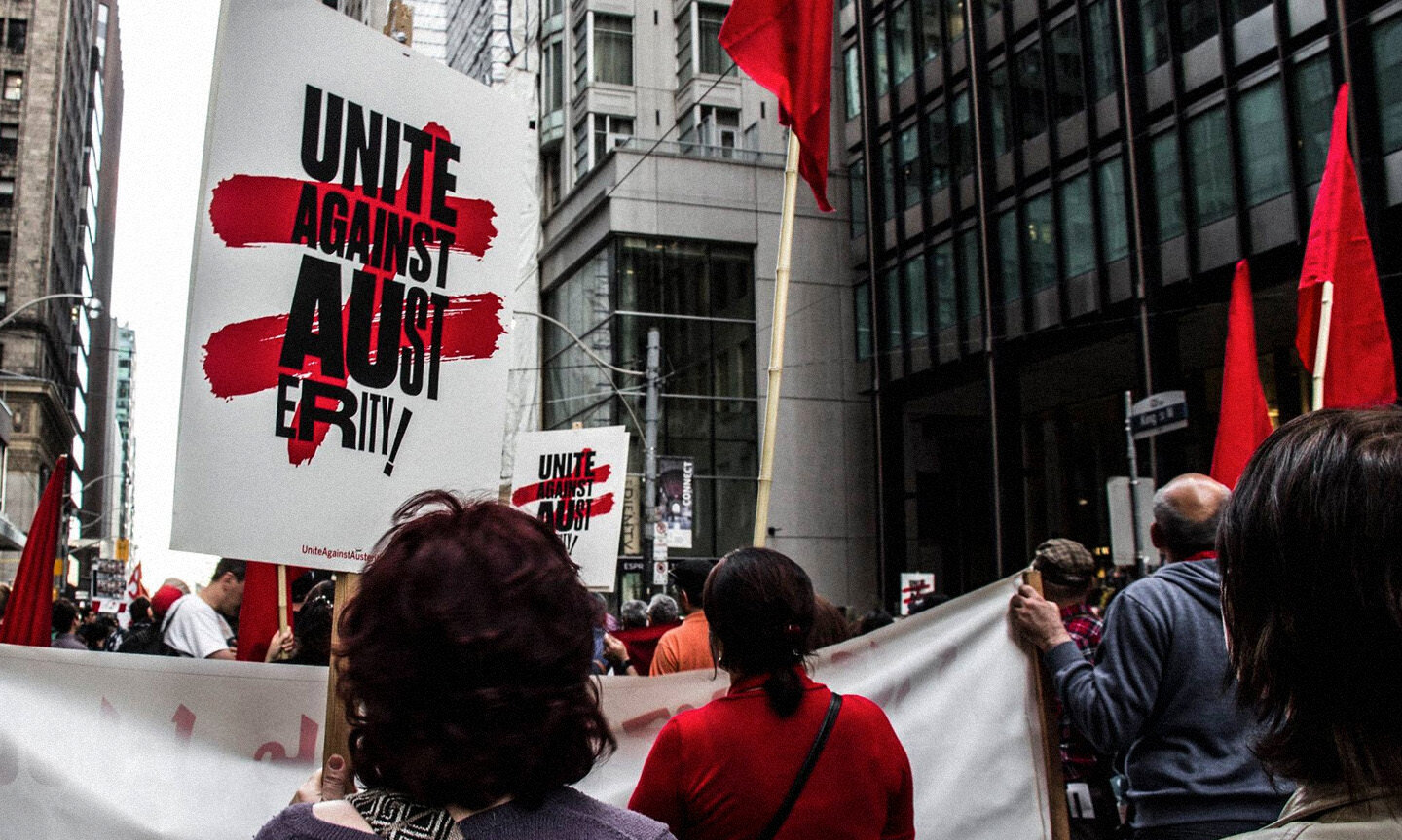 Unite Against Austerity May Day Protest