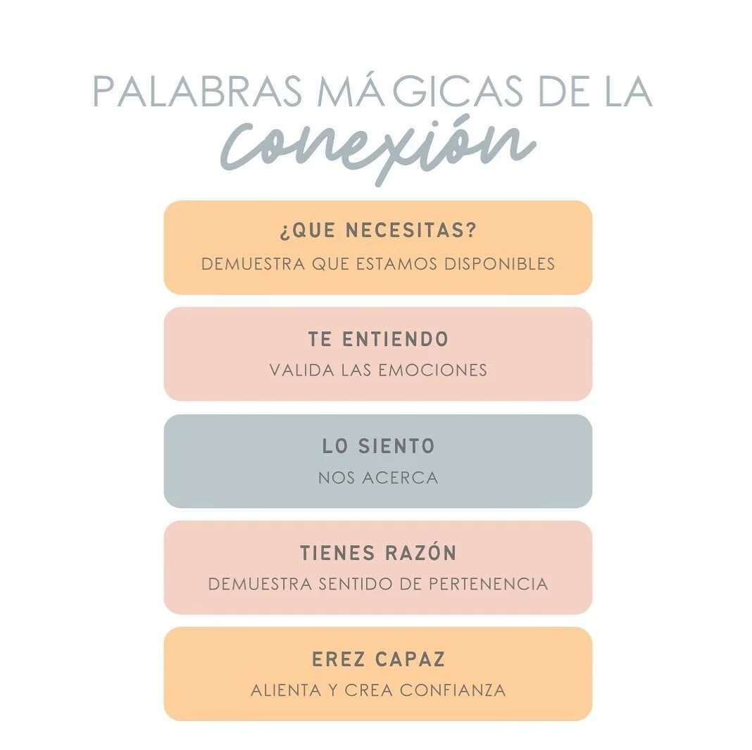 Porque podemos conectar no solo compartiendo tiempo de calidad sino tambi&eacute;n por medio del lenguaje! 

Aqu&iacute; 5 frases sencillas que fortalecer&aacute;n las conexiones en familia! 💛

Mejorar nuestra comunicaci&oacute;n depende de la const